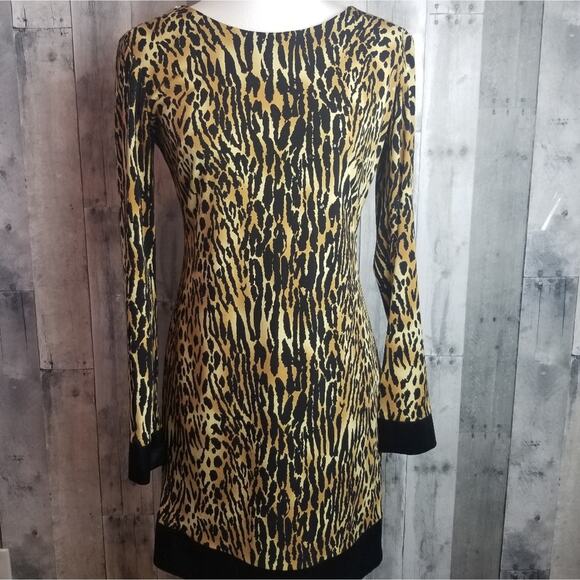 Cache Dresses & Skirts - Cache Tiger Print Dress